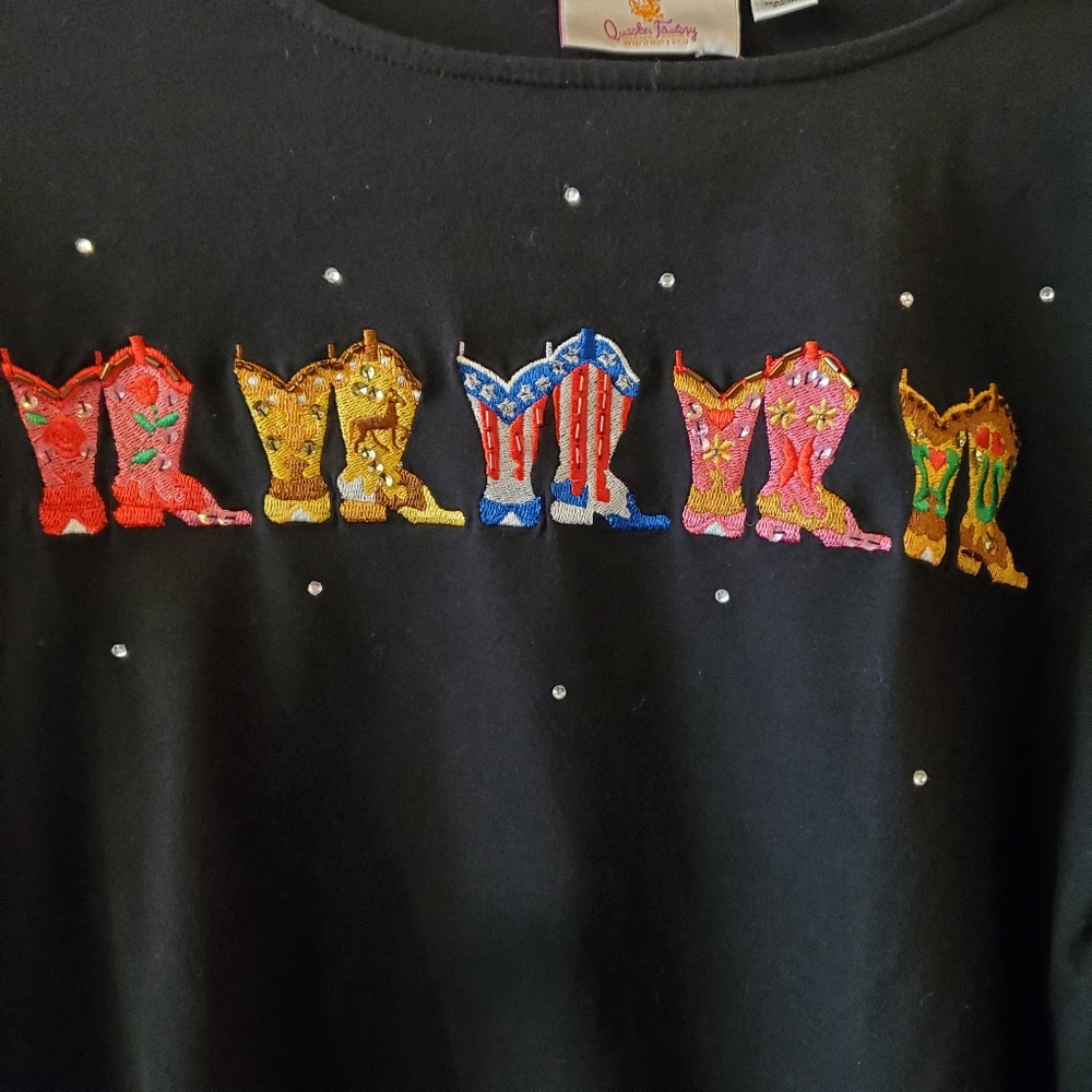 Quacker Factory Top Size M - image 2